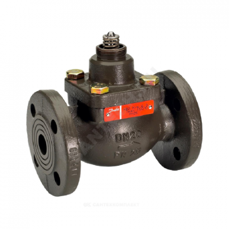 Клапан регулирующий чугун VFM2 Ду 15 Ру25 фл Kvs=0.4м3/ч Danfoss 065B3051