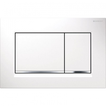 Кнопка для инсталляции Sigma 30 белый/хром глянец Geberit 115.883.KJ.1