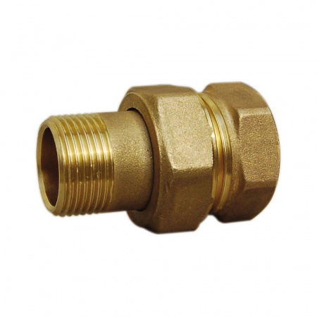 Соединитель латунь американка Ду 32 (1 1/4") прямой ВР/НР R18 Giacomini R18Y006