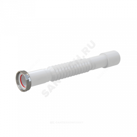 Гофра с гайкой металл 5/4"х32/40 L=380–830 Alca Plast A760
