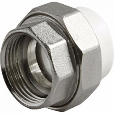 Муфта PP-R комбинированная разъемная серая ВР Дн 32х1/2" VALFEX 10155215Г