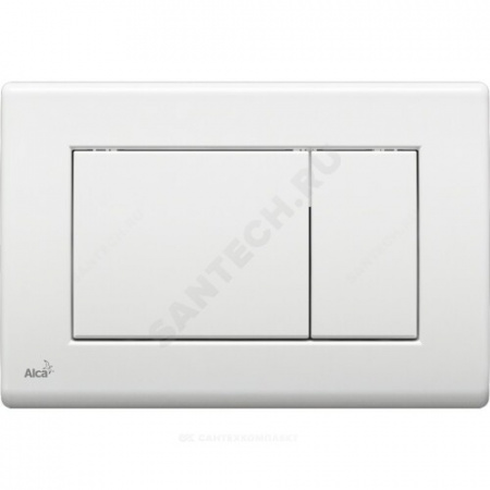 Кнопка для инсталляции белая Alca Plast M270
