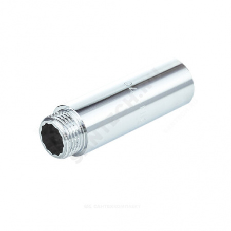 Удлинитель латунь хром Ду 20 (3/4") L=40мм ВР/НР 9031 Aquasfera 9031-12