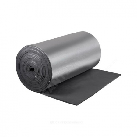 Рулон вспененный каучук ST 6/1,0-30 Тмакс=105°C черный с покрытием ALU K-flex 80606000108