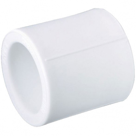 Муфта PP-R белая внутренняя пайка Дн 25 VALFEX 10113025