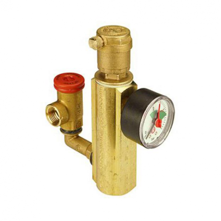 Группа безопасности котла R554F 1" 3 бар Giacomini R554FY001